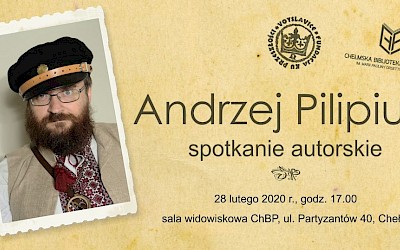 Spotkanie autorskie z Pilipiukiem