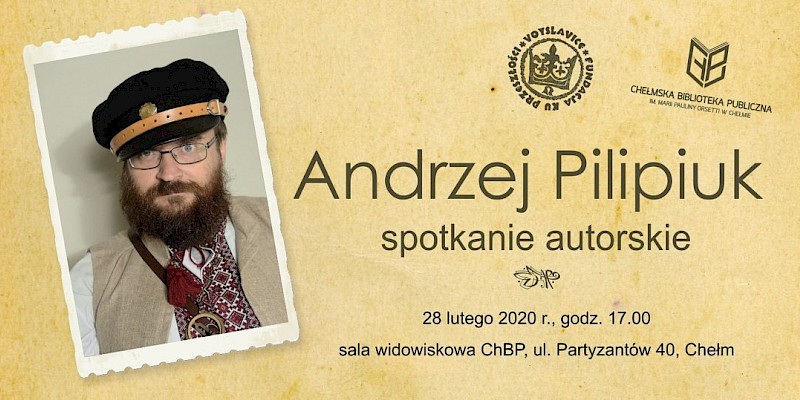 Spotkanie autorskie z Pilipiukiem