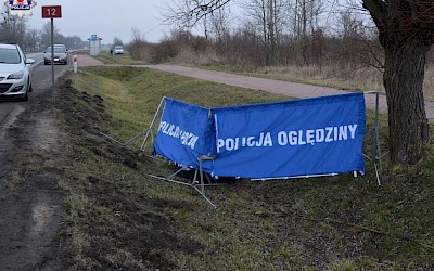 Policja szuka sprawcy śmiertelnego potrącenia