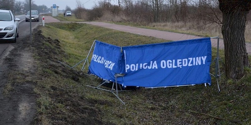 Policja szuka sprawcy śmiertelnego potrącenia