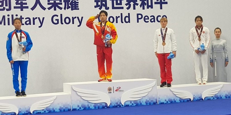 Krawczyk na podium w Chinach