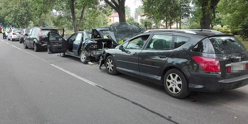 Areszt za spowodowanie karambolu