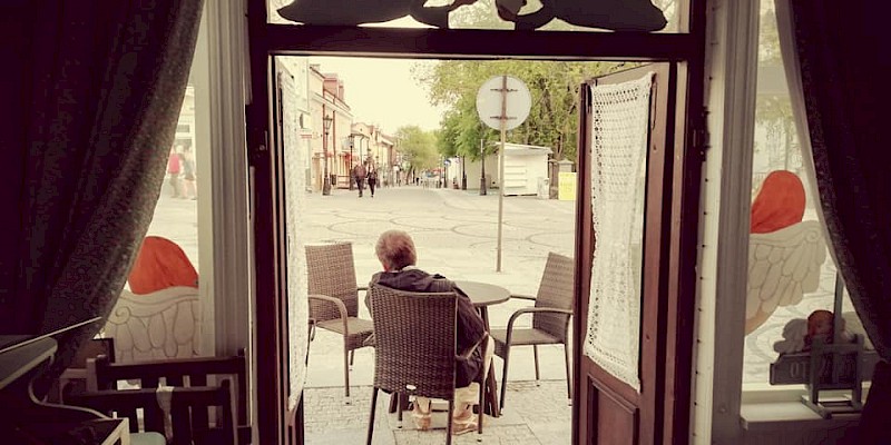 Kiosk Pod Aniołami otwarcie