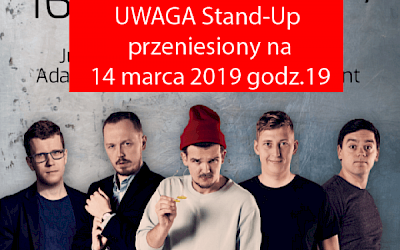 UWAGA! Koncert przeniesiony