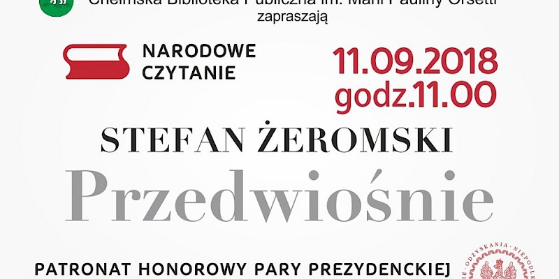 Narodowo czytamy "Przedwiośnie"