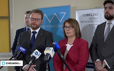 Minister Zdrowia w Chełmie