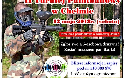 Zmierzcie się w paintballu