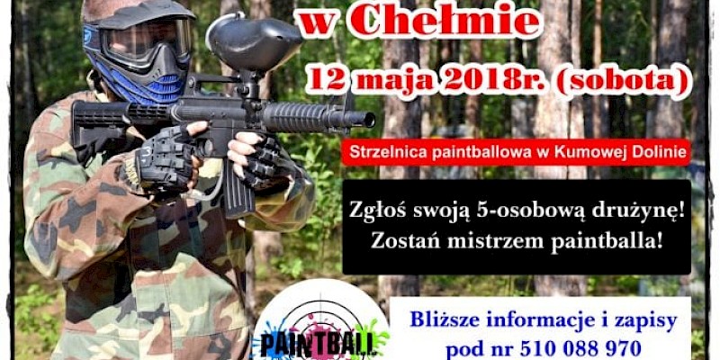 Zmierzcie się w paintballu