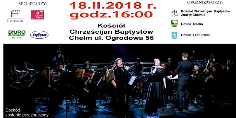 Koncert charytatywny u baptystów