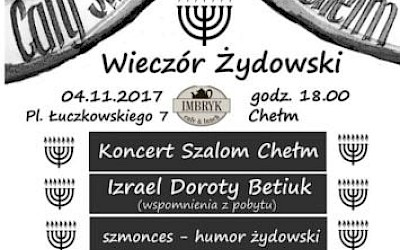 Wieczór przy menorach