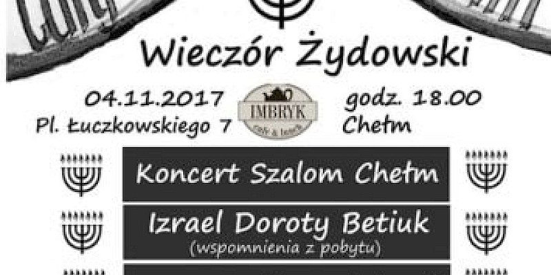 Wieczór przy menorach