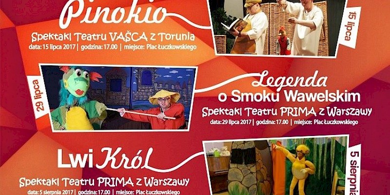 Sobotnie popołudnie, to dobra pora na lalkarzy