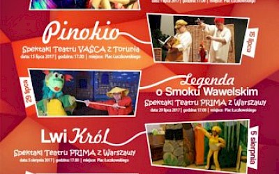 Dziecięca klasyka teatralna na Placu Łuczkowskiego