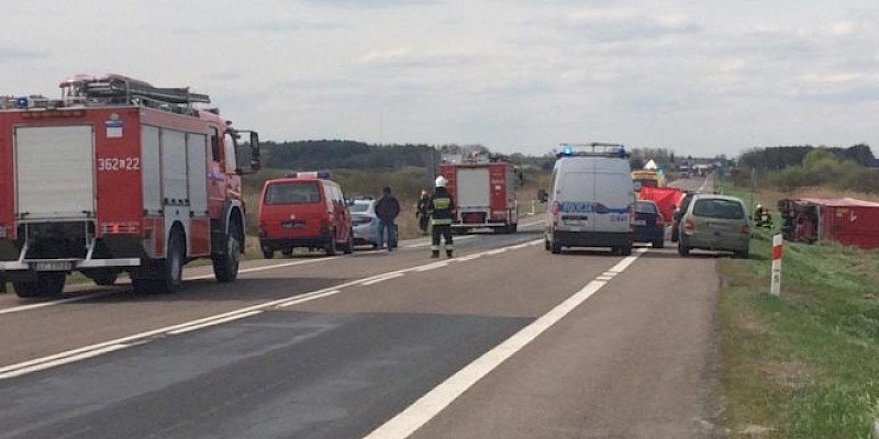 Śmiertelny wypadek w Chojnie Nowym [FOTO]