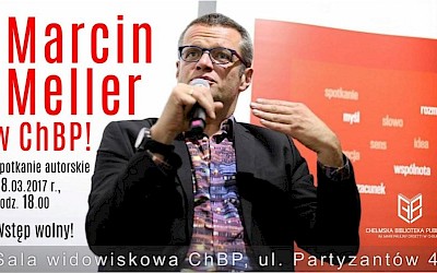 Marcin Meller gościem chełmskiej biblioteki