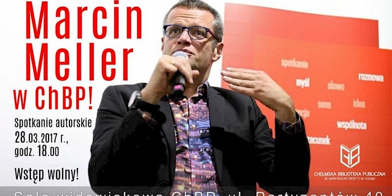 Marcin Meller gościem chełmskiej biblioteki