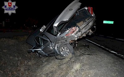 Groźny wypadek w Czułczycach. Peugeot zderzył się z BMW