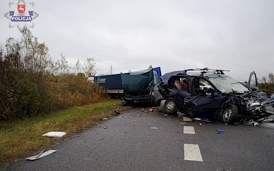 Śmiertelny wypadek w Brzeźnie!