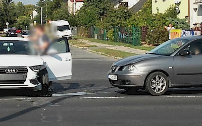 Wypadek na ulicy Rejowieckiej (FOTO)