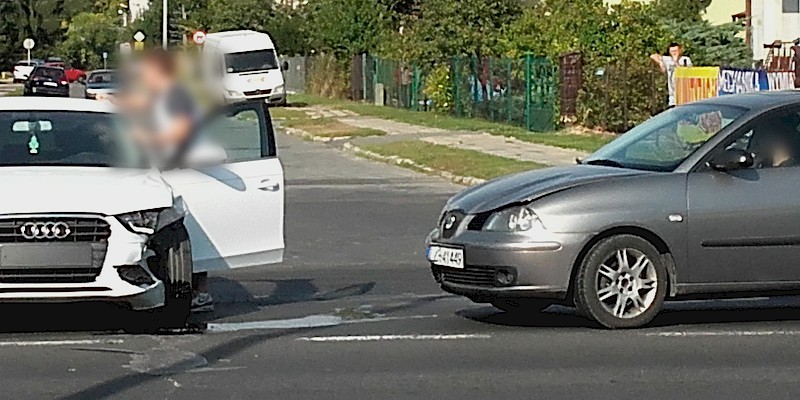 Wypadek na ulicy Rejowieckiej (FOTO)