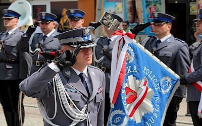 Wojewódzkie obchody święta policji w Krasnymstawie