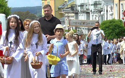 Uroczystości Bożego Ciała w Chełmie. Zobacz wideo