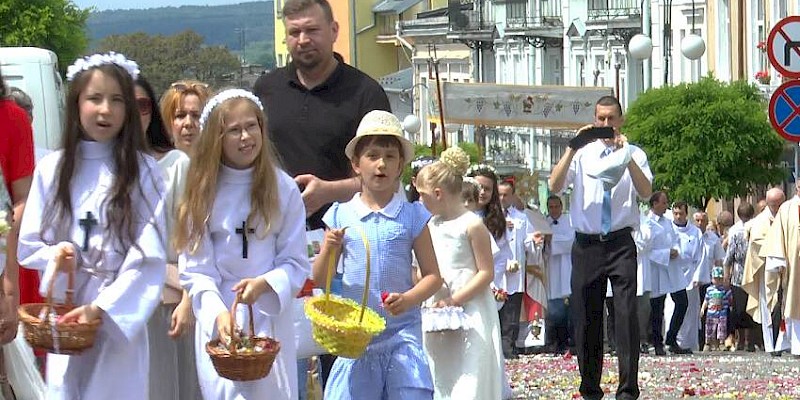 Uroczystości Bożego Ciała w Chełmie. Zobacz wideo