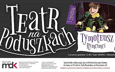 "Tymoteusz Rymcimci" w sali teatralnej MDK