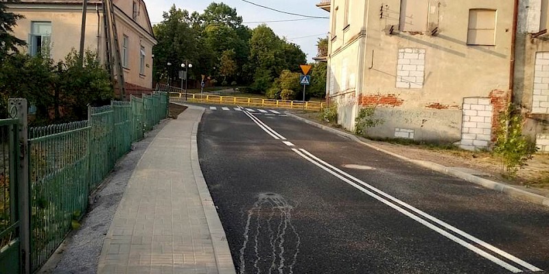 Odcinek ulicy Wojsławickiej już przejezdny