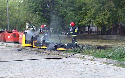 Kolejny pożar na Dyrekcji [FOTO]