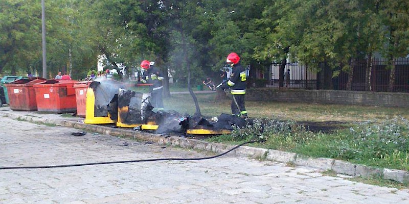 Kolejny pożar na Dyrekcji [FOTO]