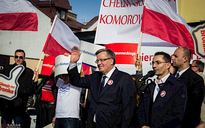 Bronisław Komorowski w Chełmie - pełna relacja wideo!