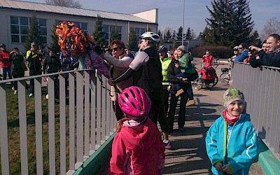 VI Rowerowe Topienie Marzanny z Niedźwiedziem