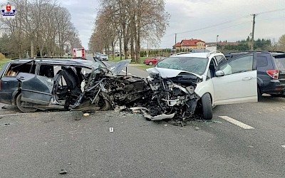 Tragiczny wypadek w Zakręciu