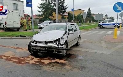 Włodawa. Nie zatrzymał się na "stopie"