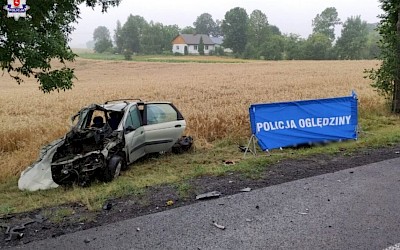 Dwie osoby nie żyją, dziewięcioro w szpitalu