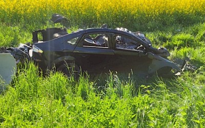 Hredków. 19-latek zginął na drodze