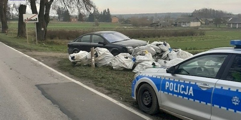 Zamostek. Zasłabł za kierownicą