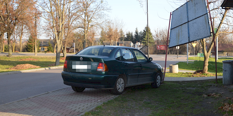 Rejowiec Fabryczny. Ucierpiała piesza