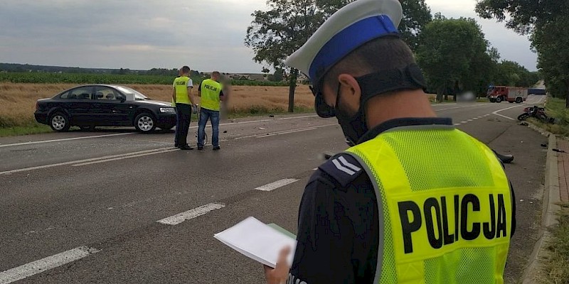 Zderzenie na drodze w Zakręciu