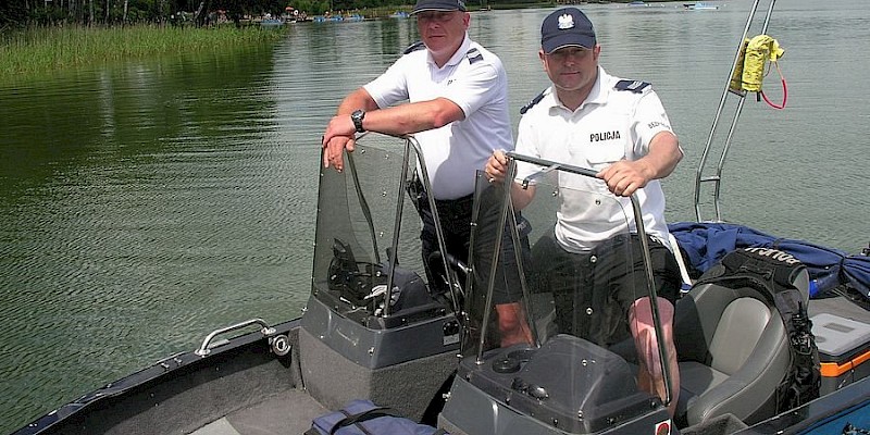 Patrolują nie tylko jezioro